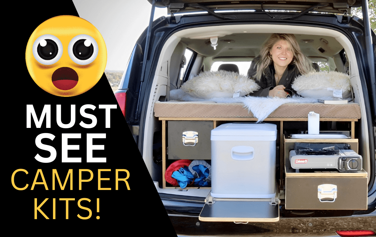 These incredible car camper conversion kits are perfect for turning any vehicle into a camper.